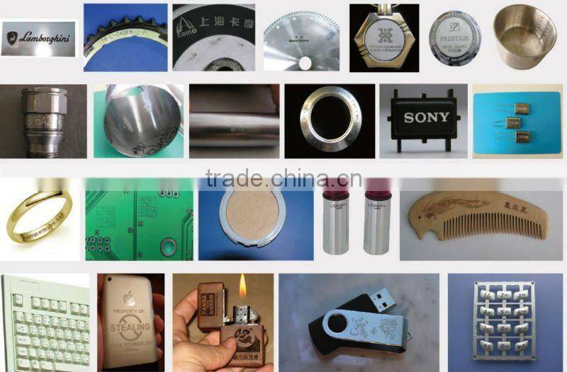 Fiber Laser Engraving Machine 20W for Watch Back,Rings,Gift,Stainless Steel Flask
