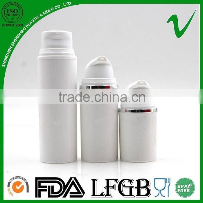 Hot sale cylinder pump 50ml plastic bottle for cosmetic