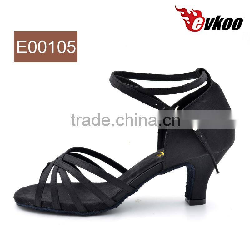 Red popular fashion good quality leather sole character dance shoe