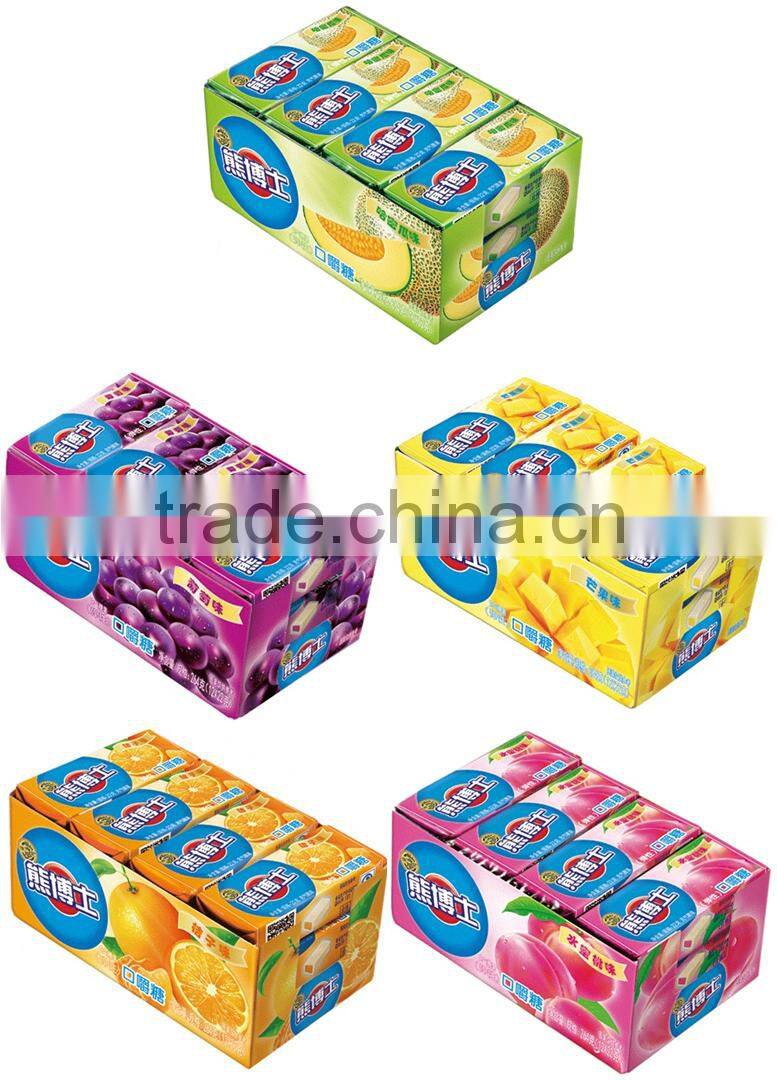 HFC Dr. Bear 6114 chewing/chewy candy peach flavour