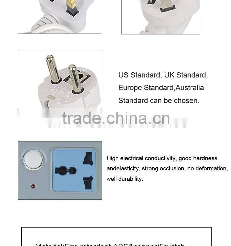 multi electrical universal usb 2 gang extension socket power strip