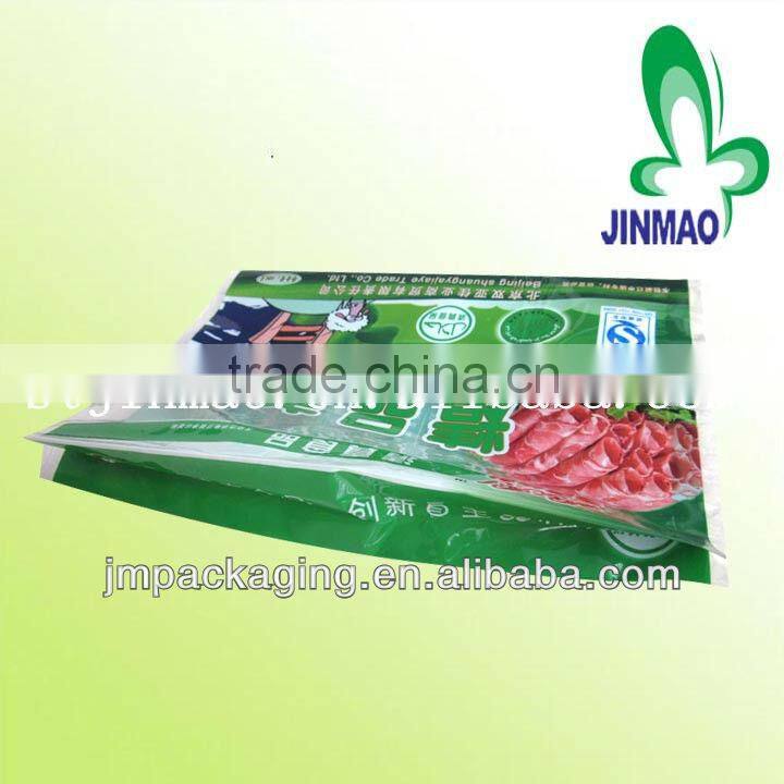 High quality frozen meat packaging bag
