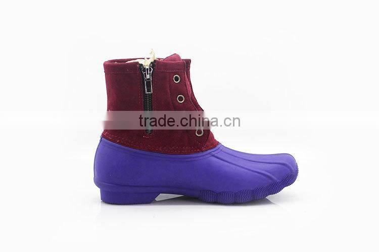 High quality Latest design Waterproof pvc transparent rain boots for kids