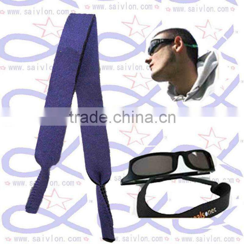 Promotional neoprene sunglasses/eyewear strap/holder/retainer