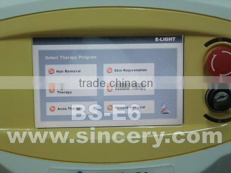 Vertical E-light IPL machine, skin photo aging treatments and hair removal german skin solution e-light