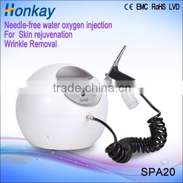 Jet peel oxygen spray beauty machine with ce