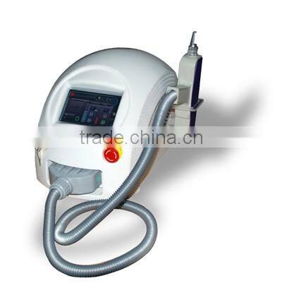 Most popular q switch nd yag laser tattoo removal machine for salon use