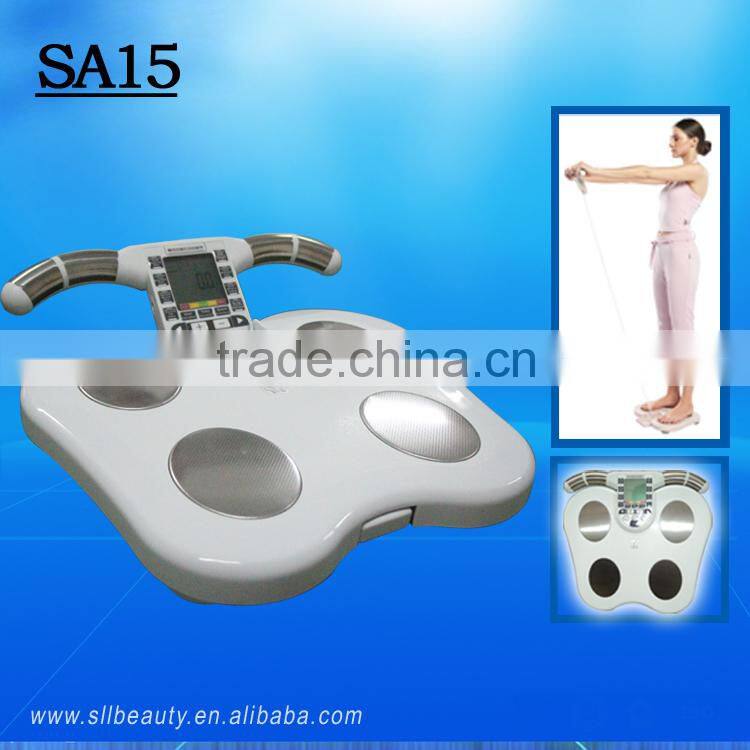 Top quality human-body analyzer body fat testing machine