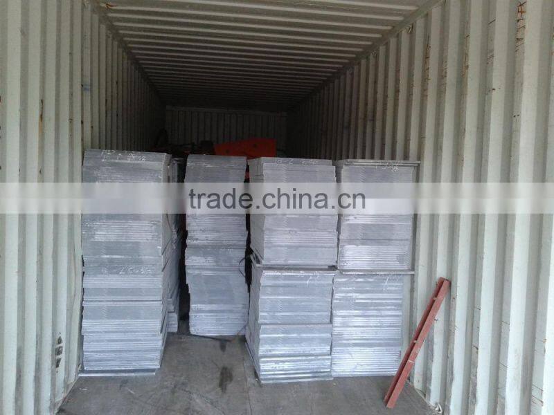 Bamboo pallet for cement/hollow brick making machine