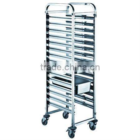 TT-SP278C Stainless Steel Restaurant Used Tray Trolley
