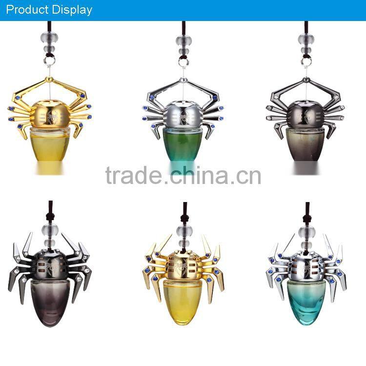 Home air freshener container for air freshener