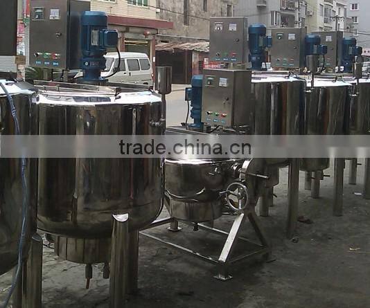 Factory Price Stainless Steel Electric Jacket Kettle With Agitator