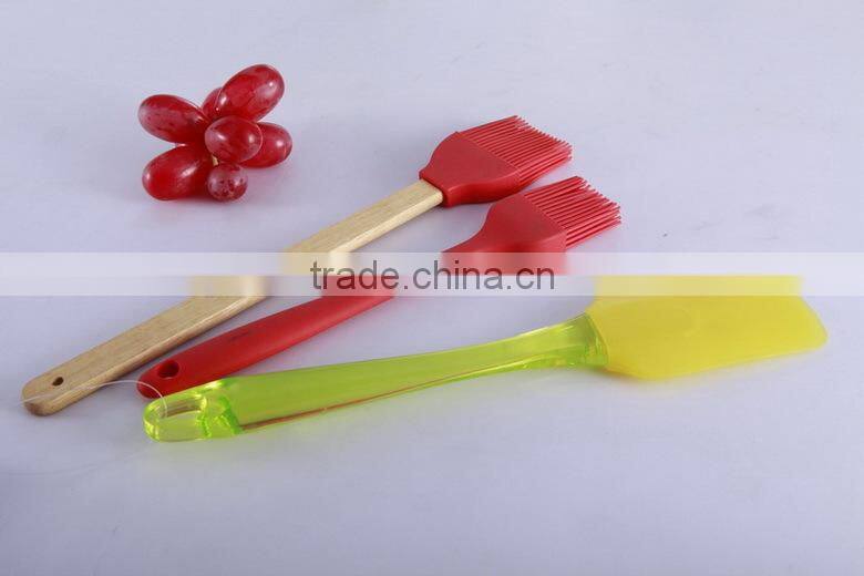 mordern desigh3 pcs silicone BBQ tool set