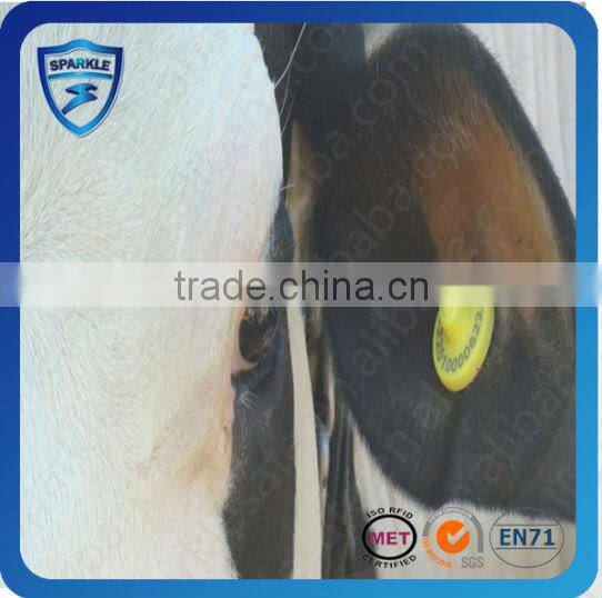 UHF Long Range Livestock rfid ear tags for cattle