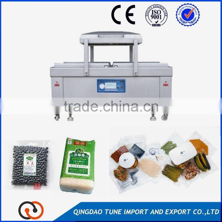 double chamber/single chamber vacuum packing machine with famous brand pump