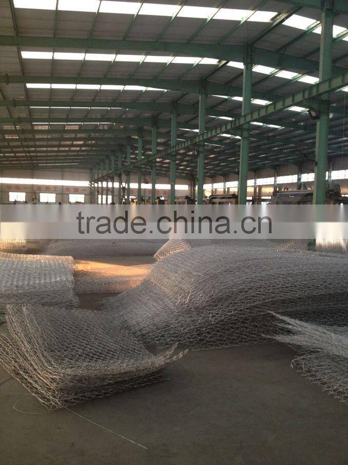 Standard size stainless steel gabion wire mesh/gabion mesh cage