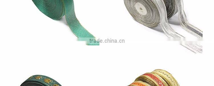 Enchasing gift wrapping webbing Embroider jacquard nylon strapping
