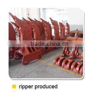 Vibro ripper for excavator attachment