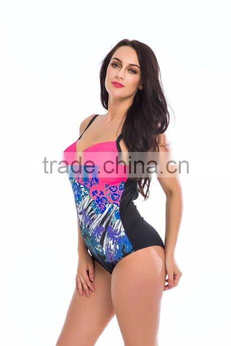 wholesale latest mature women sexy one piece plus size swimwear