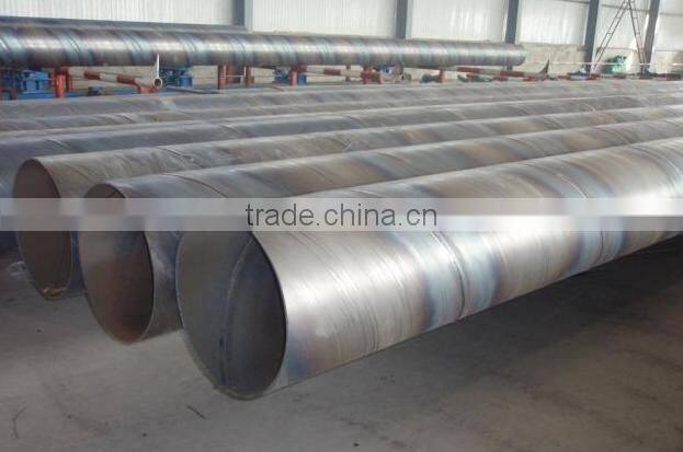 good production black steel pipe/ssaw steel pipe made in China