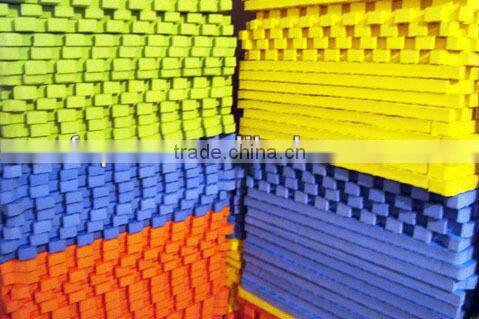 2016 New Pre Sales Red/Yellow Color Double T pattern EVA Foam Mats tiles