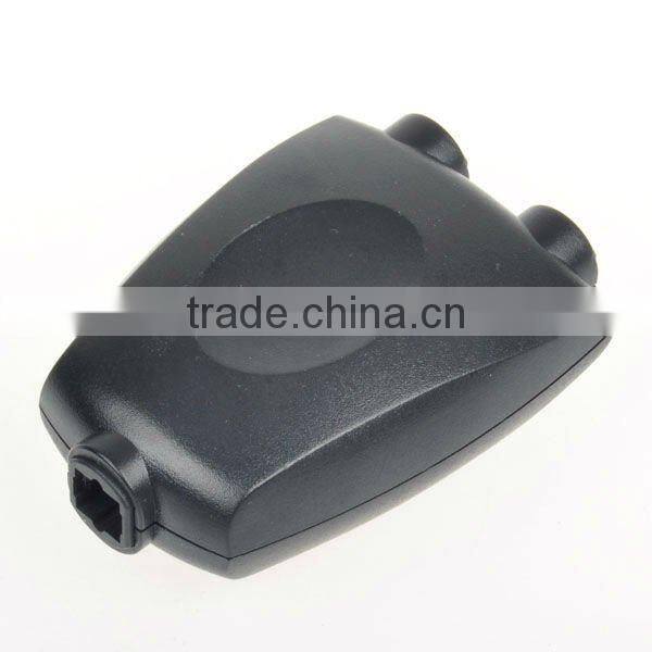 1 to 2 Digital Optical SPDIF Audio Splitter Adaptor