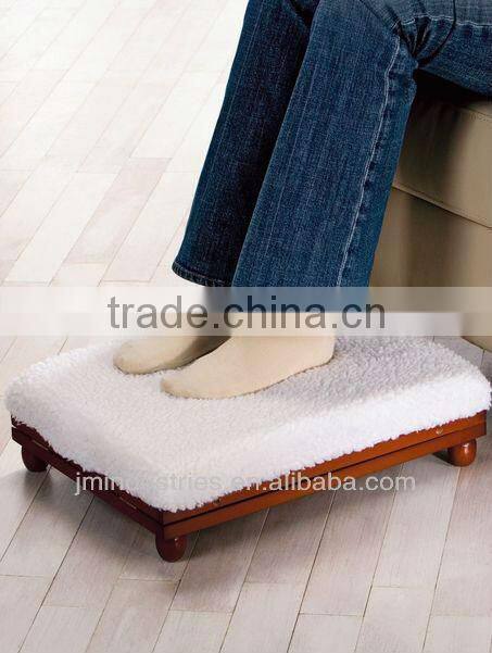 Adjustable Wooden Footstool