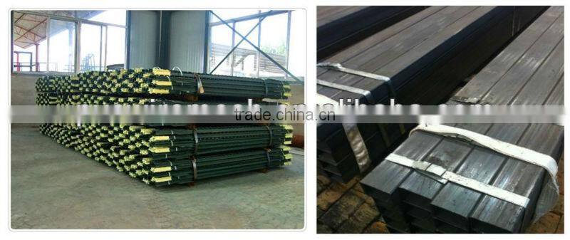 square steel fence posts manufacturer in China