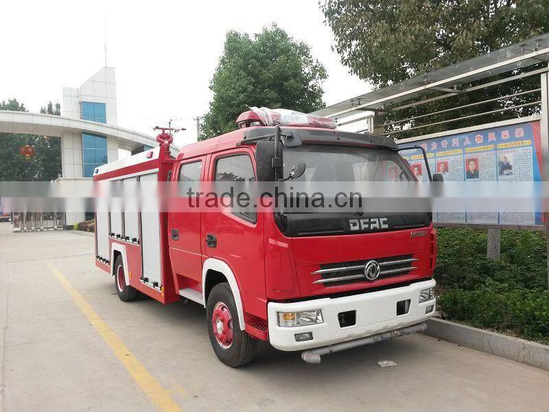 DFAC 120HP Fire Fighting Truck with Water tank for sale