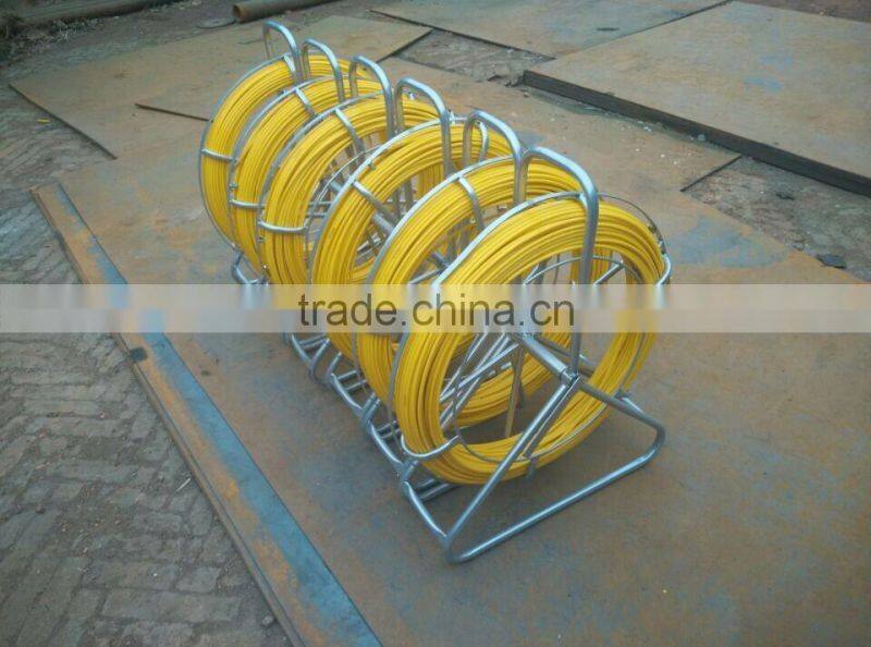 Fiberglass duct rodder/fiberglass rod/cable duct rods