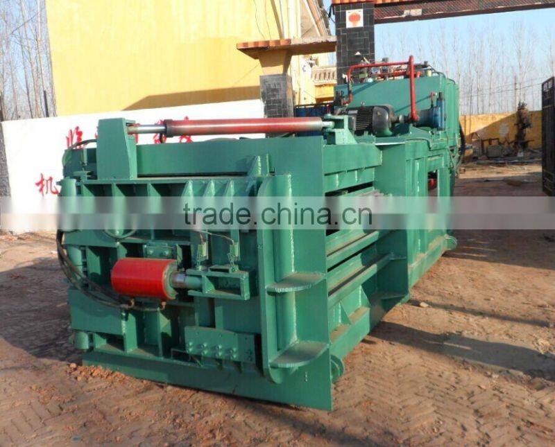 HD3-60T semi-automatic horizontal waste paper baler machine,cardboard baling press machine