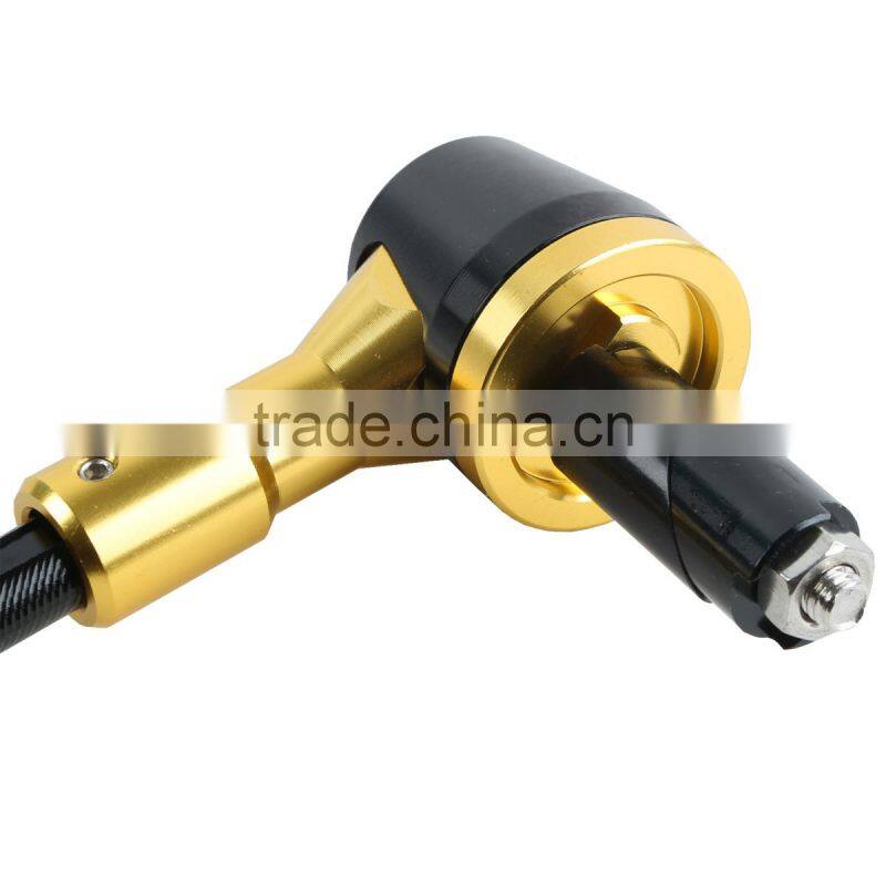 CNC Universal 7/8" 22mm Proguard System Brake Clutch Levers Protect Guard Gold