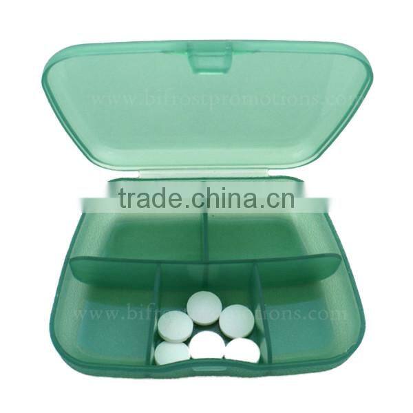 5 Compartment Plastic Wallet Mini Pill Box