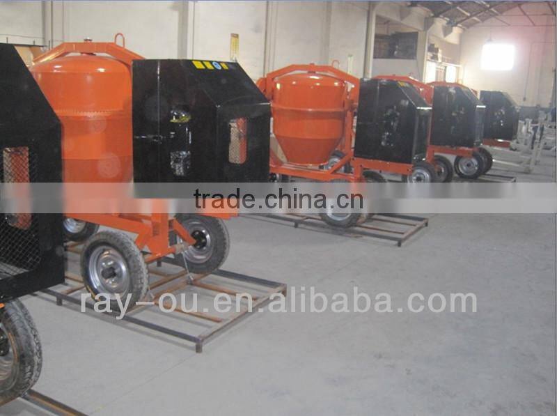 Portable and Towable Cement Mixer