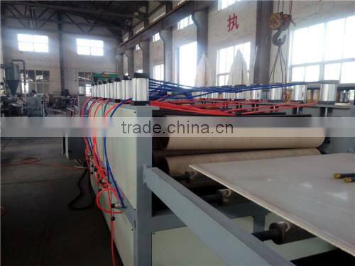 Co-extruded WPC PVC foam board machine/Crust WPC PVC foam board machine