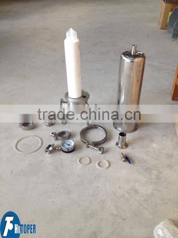 PP/PTFE Cartridge Filter in water purifying systems