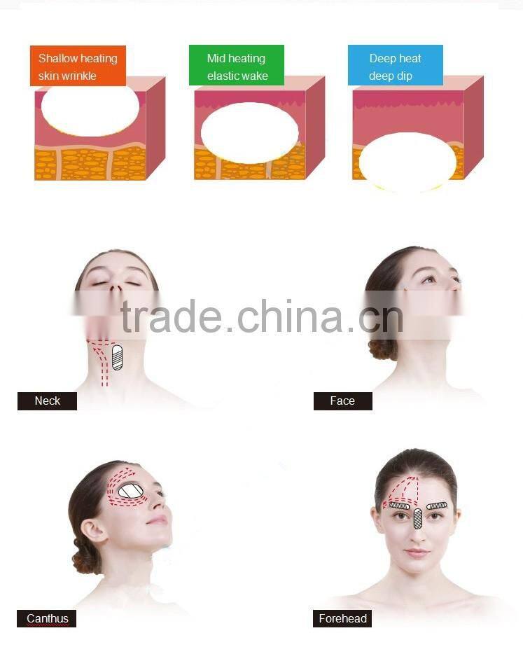 2017 Home use skin tighting machine thermo RF Skin Lifting Anti-Aging Vacuum RF with cooling beauty machine spa facial machine