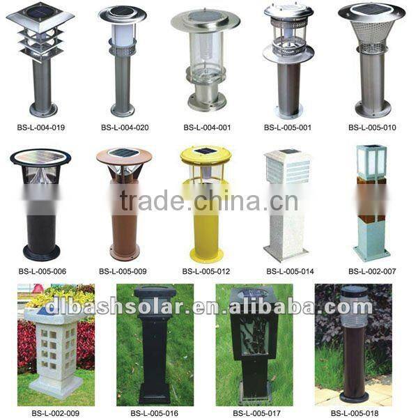 High brightness solar lawn light