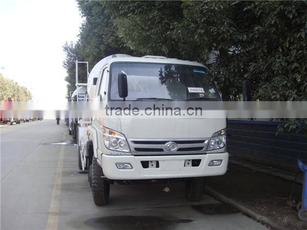 right hand drive 4m3 mini concrete vibrating truck