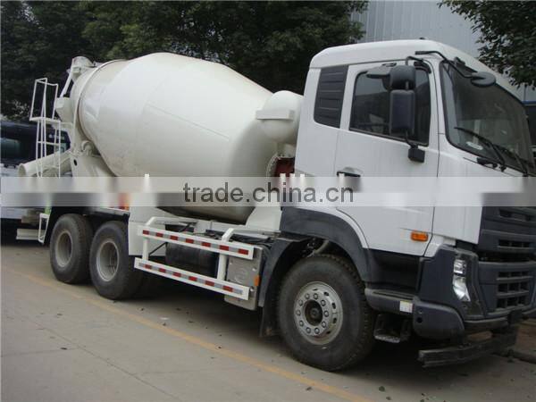 Japan 12 cubic meter 6x4 nissan concrete mixer truck for sale