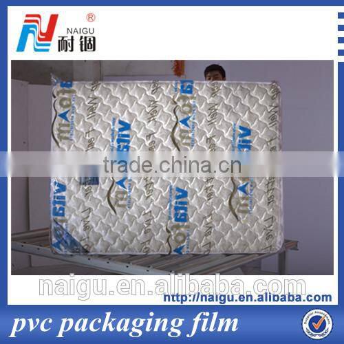 Super transparent pvc wrapping plastic film for packaging