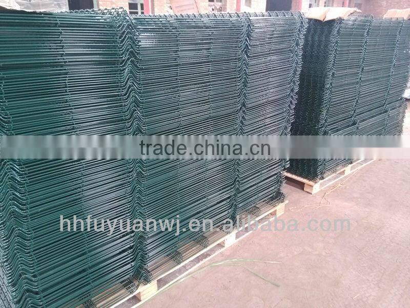 powder coated steel wire mesh fence panels