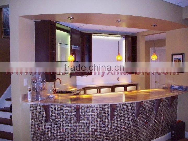 DECORATIVE BROWN GOLDEN ONYX SINKS BASINS COLLECTION