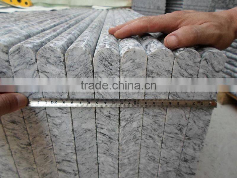 Chinese Spoondrift white Spray white granite