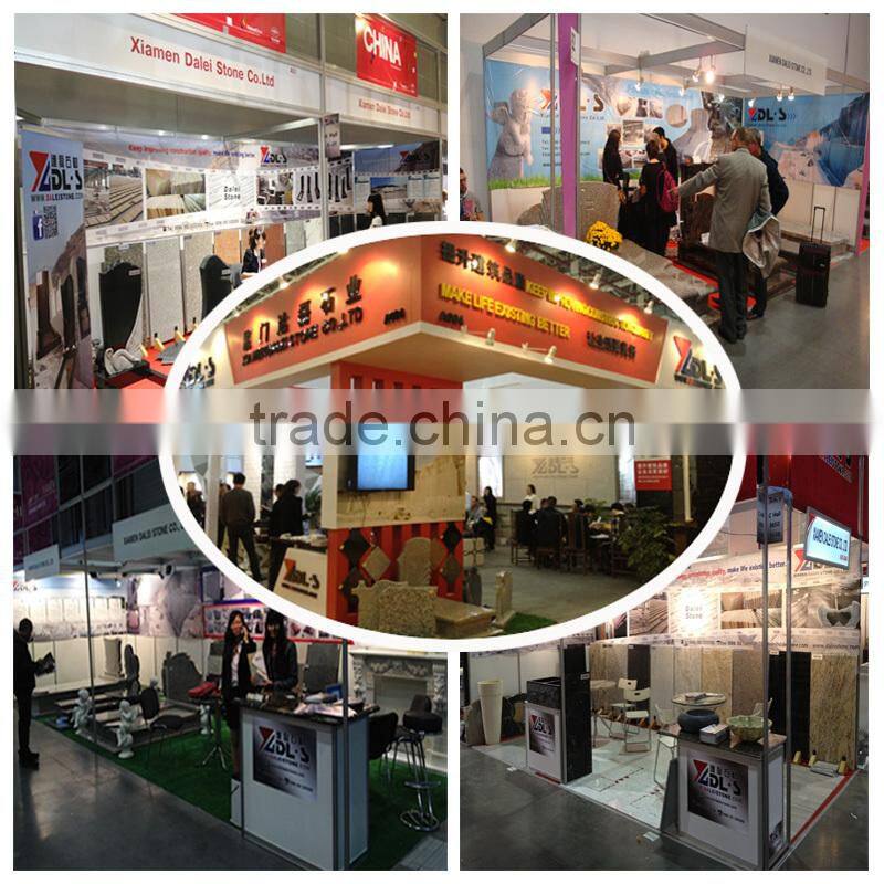 Chinese Juparana Multicolor Red Granite Outdoor Stone Chair