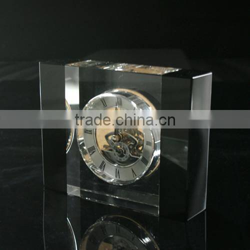 2016 crystal clock gift cube