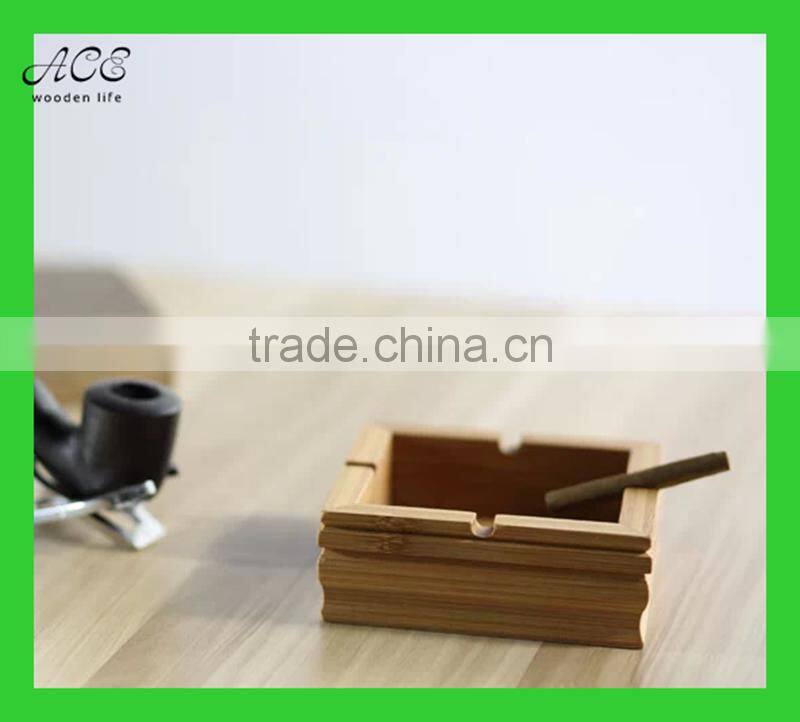 bamboo ashtray
