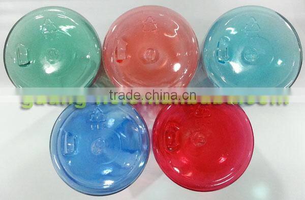 150ml Biodegradable colorful non-toxic cosmetic packaging pla plastic bottle