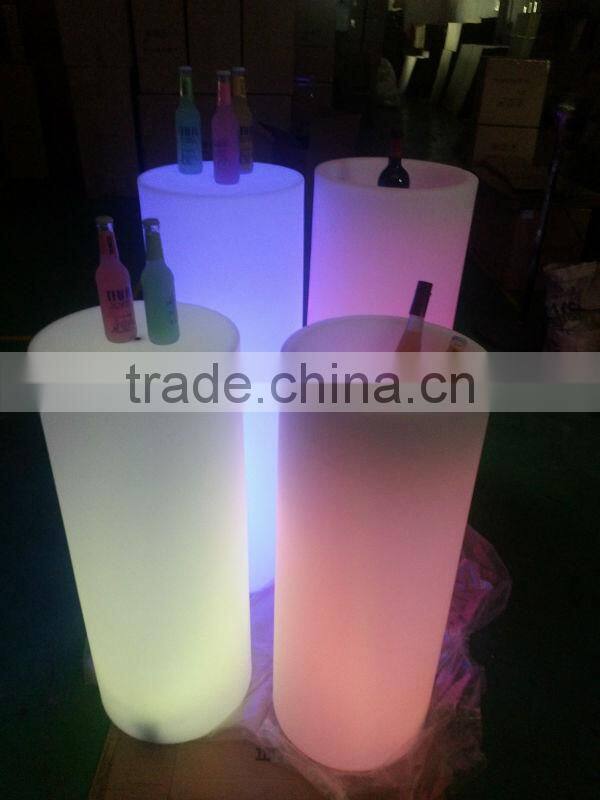 high led ice bucket/remote control battery operated waterproof IP65 led ice bucket