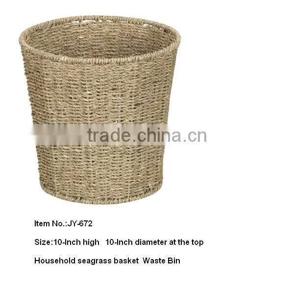 Household seagrass basket for wholesale
